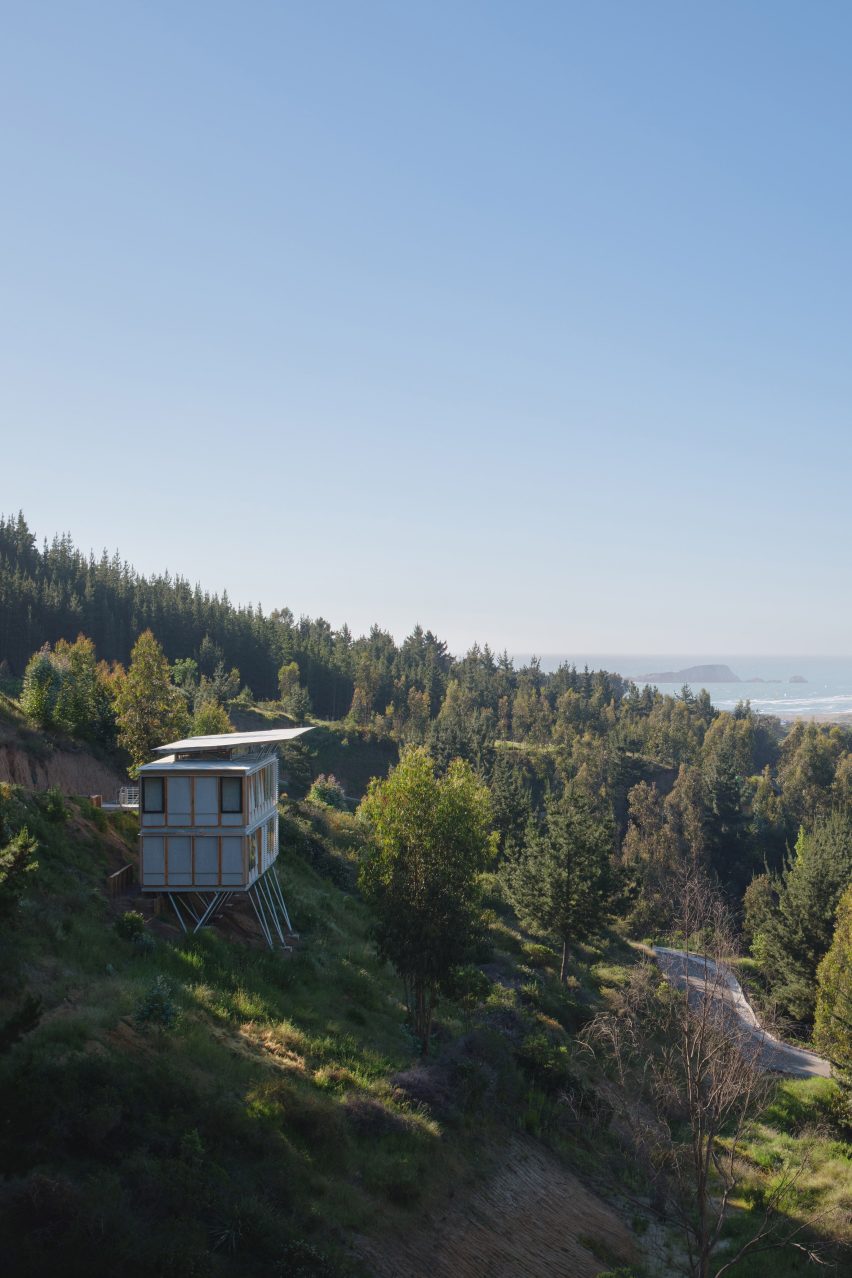 IBSP II modular house in Chile by Ignacio Rojas Hirigoyen and Leonardo Gúzman Valencia