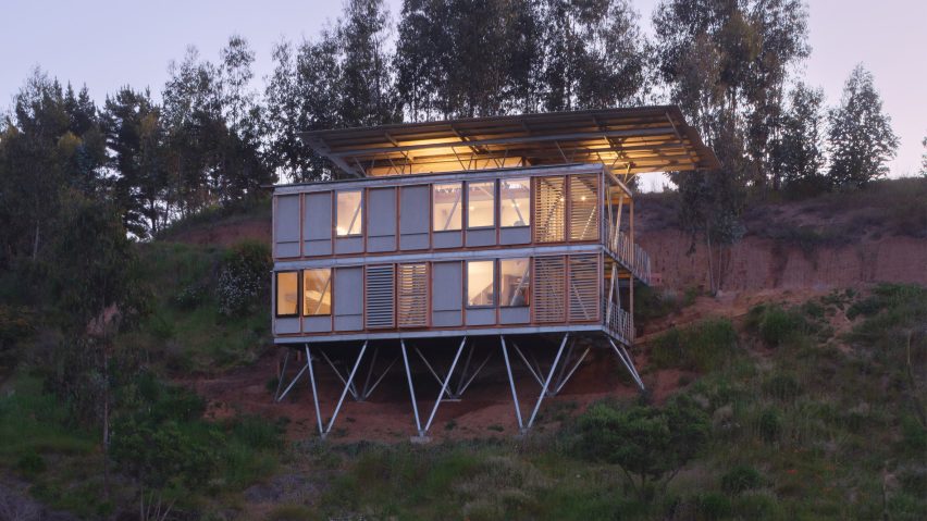 IBSP II modular house in Chile by Ignacio Rojas Hirigoyen and Leonardo Gúzman Valencia