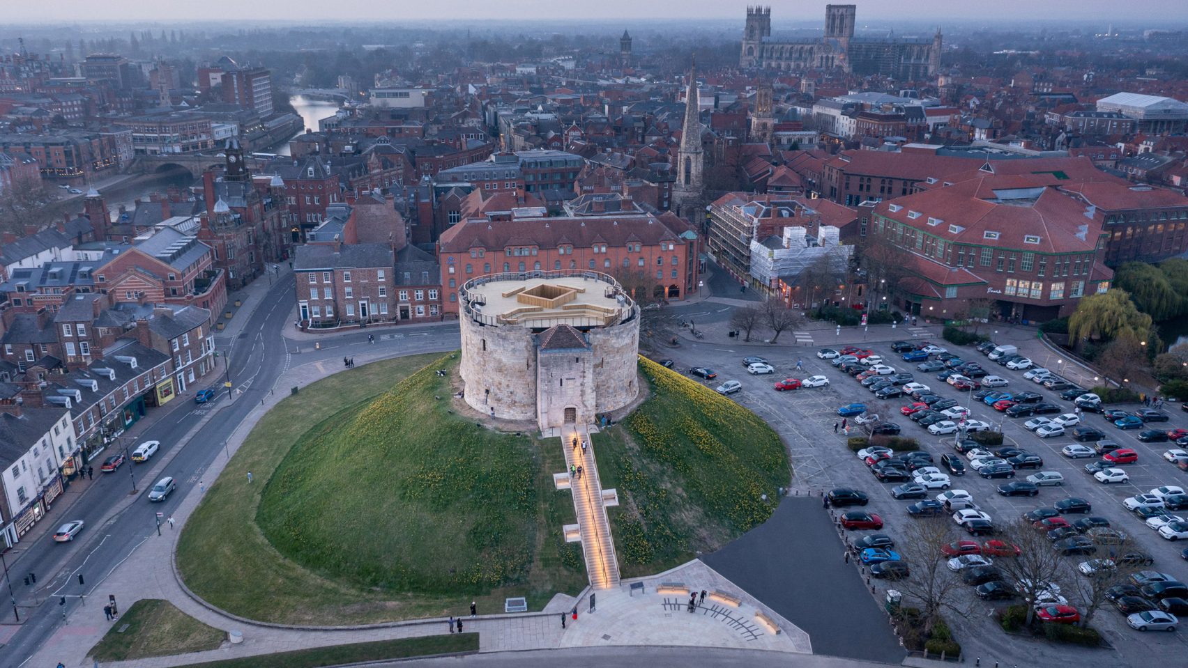 Seven interventions to ancient structures and historic ruins