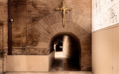 Intervention at the ancient Pantheon in Rome