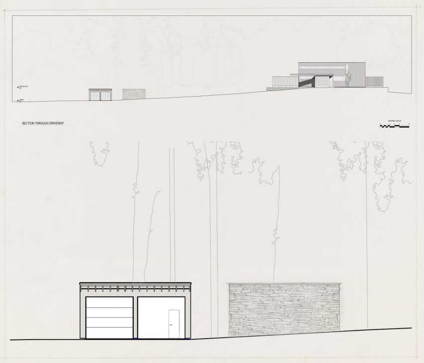 Gropius House bathroom plans