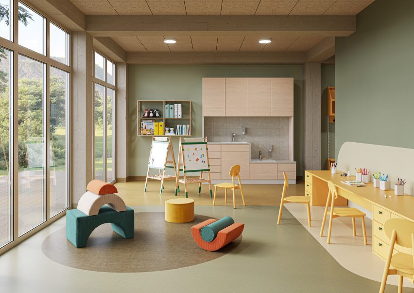 Lino Style linoleum collection by Tarkett