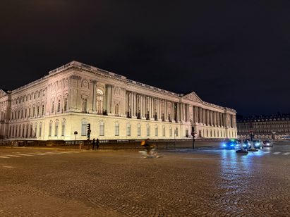 Musee du Louvre east facade