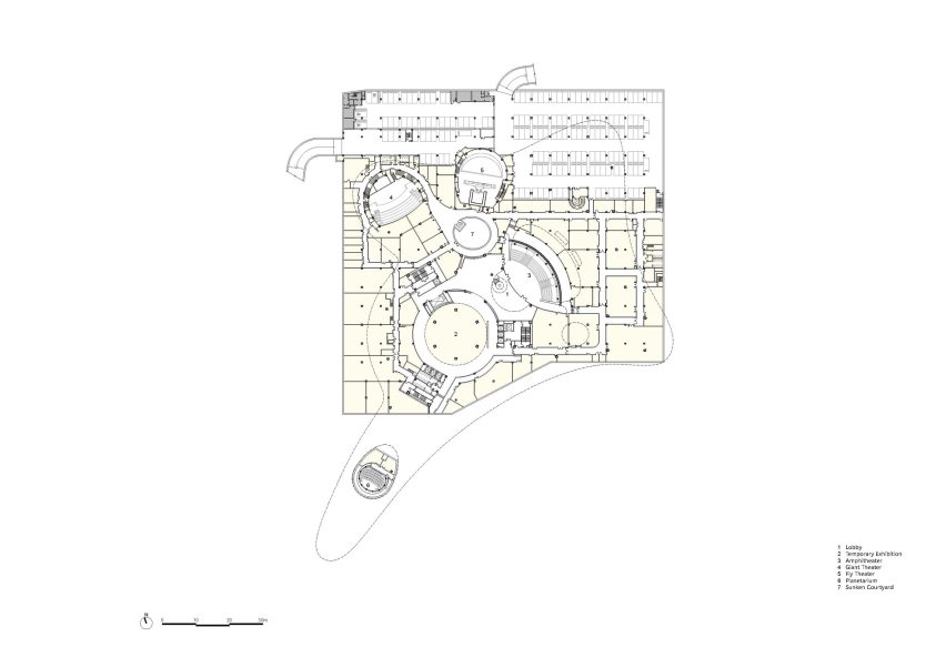 Plan of Hainan Science Museum by MAD