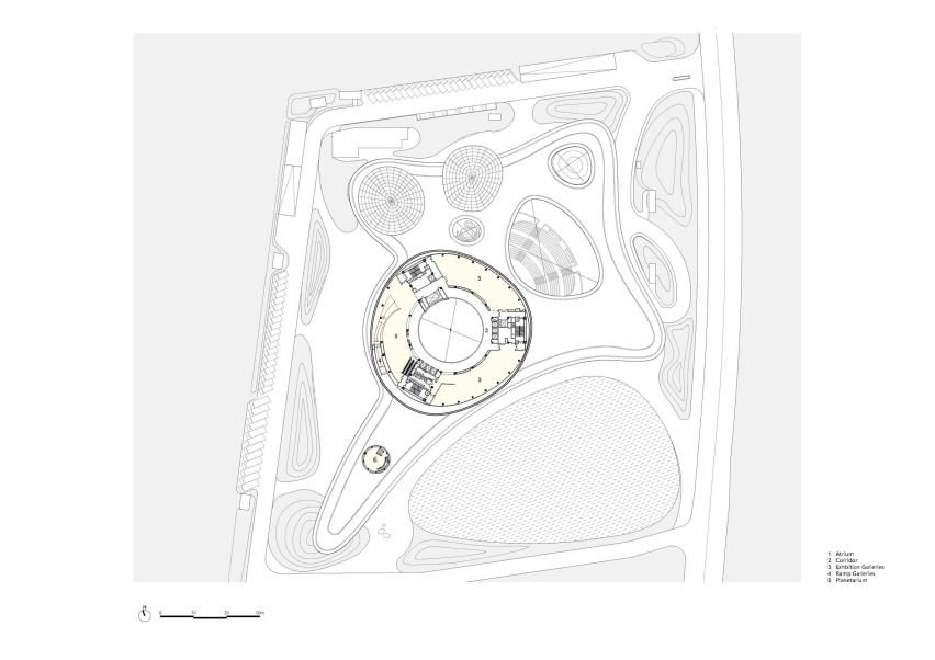 Plan of Hainan Science Museum by MAD