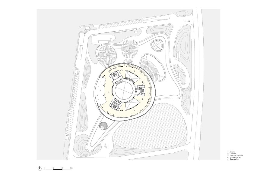Plan of Hainan Science Museum by MAD