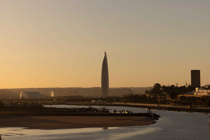 Mohammed VI Tower in Morocco by Rafael de La‑Hoz and Hakim Benjelloun
