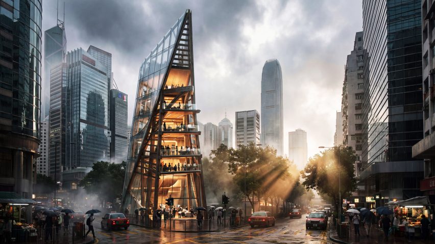 a visualisation of buildings