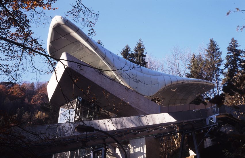 Nordpark Railway Stations by Zaha Hadid