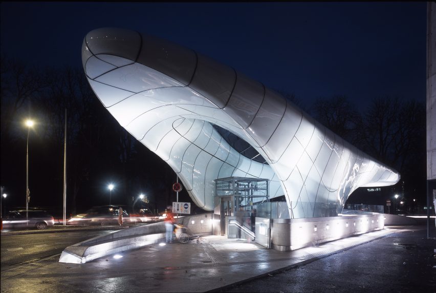 Nordpark Railway Stations by Zaha Hadid