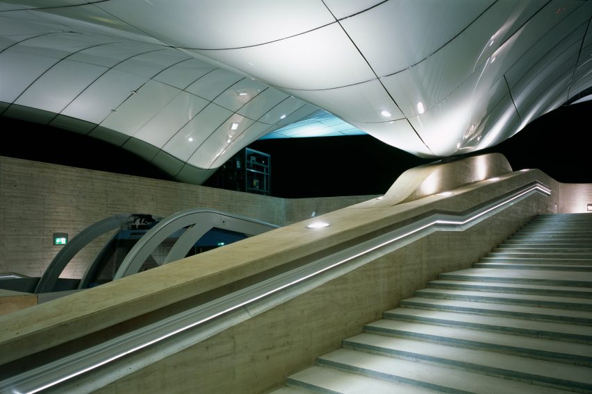 Nordpark Railway Stations by Zaha Hadid