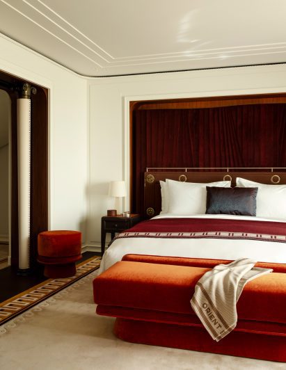 Bedroom of Orient Express Corinthian