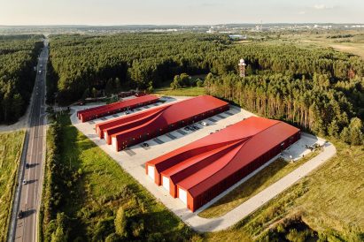 Logistics centre near Lviv
