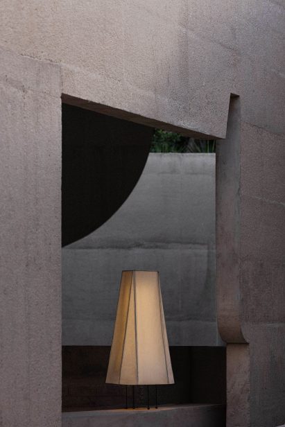 Estudio Sardina's Tlatelolco Lamp at Casa Mérida