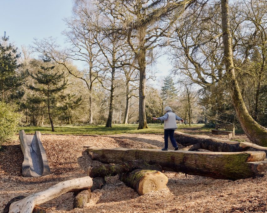 Silk Wood Playscape at Westonbirt Arboretum by Pearce+, Invisible Studio and Lean Structures