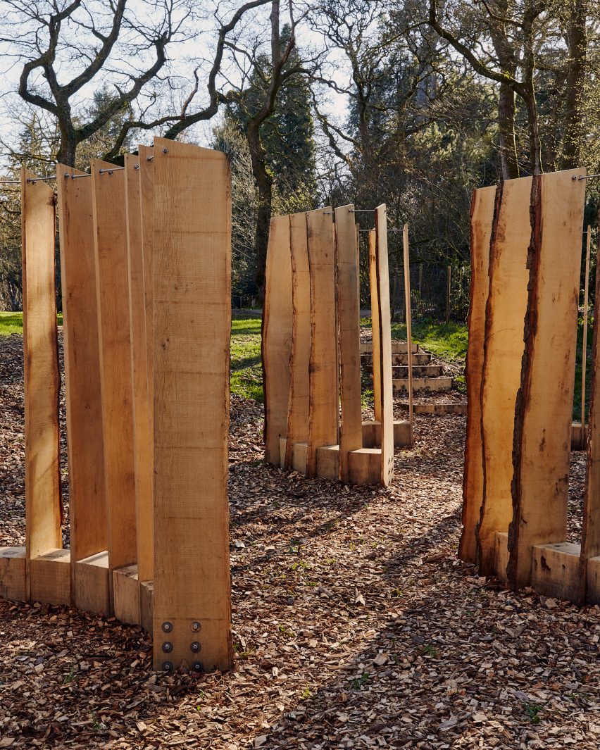 Silk Wood Playscape at Westonbirt Arboretum by Pearce+, Invisible Studio and Lean Structures