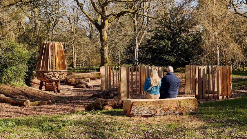 Silk Wood Playscape at Westonbirt Arboretum by Pearce+, Invisible Studio and Lean Structures