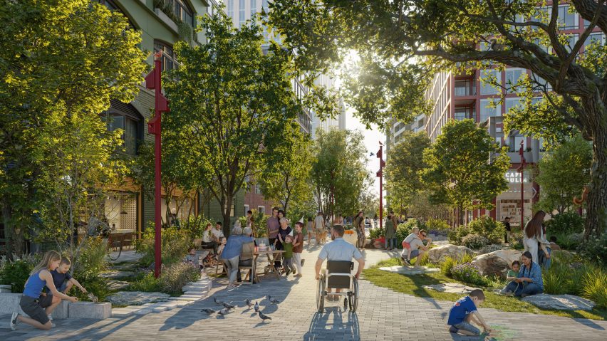 SLA Toronto Harbourfront project renderings