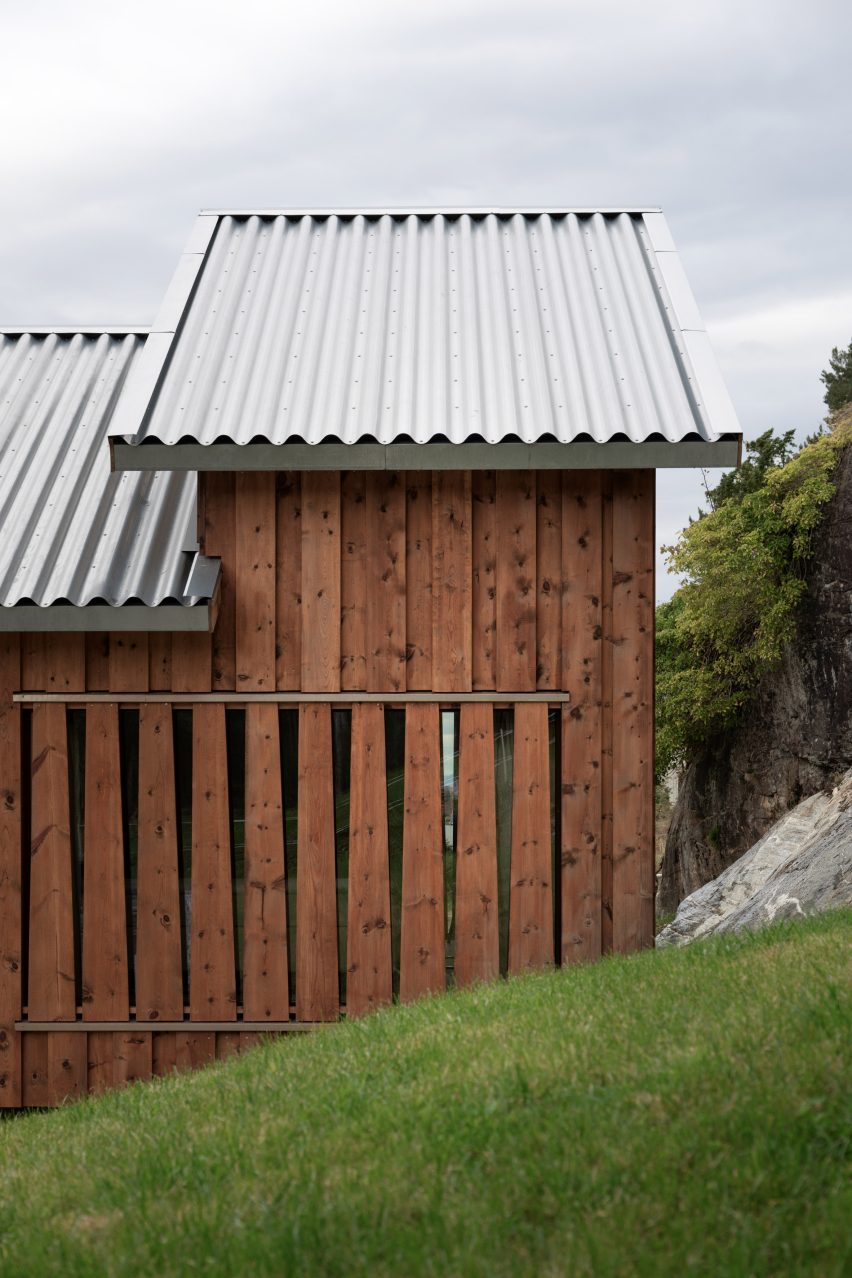 Smallholding at Nesjestranda extension by Rever & Drafe