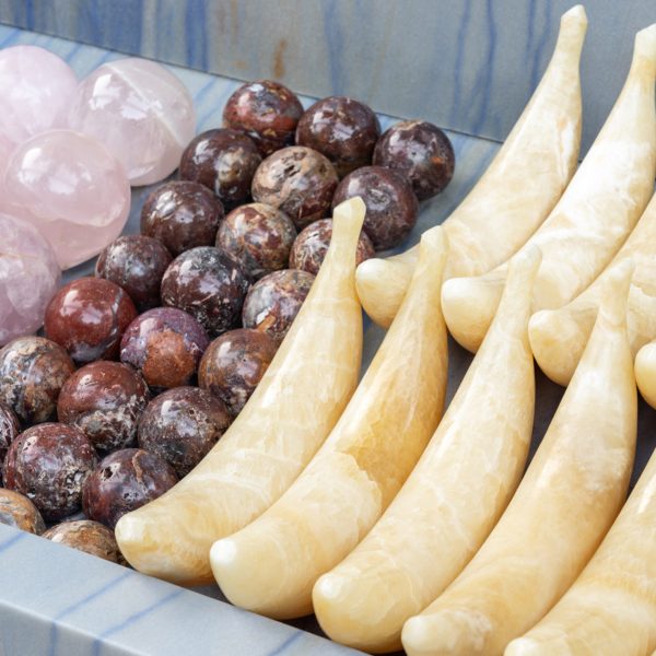Stone groceries by AMO for SolidNature's Il Sonno Supermarket