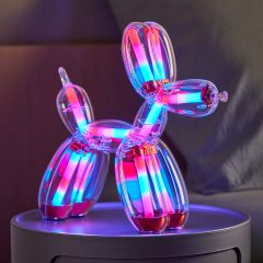 Balloon Dog light from Chromatic Collection by Jeff Koons for Lexon