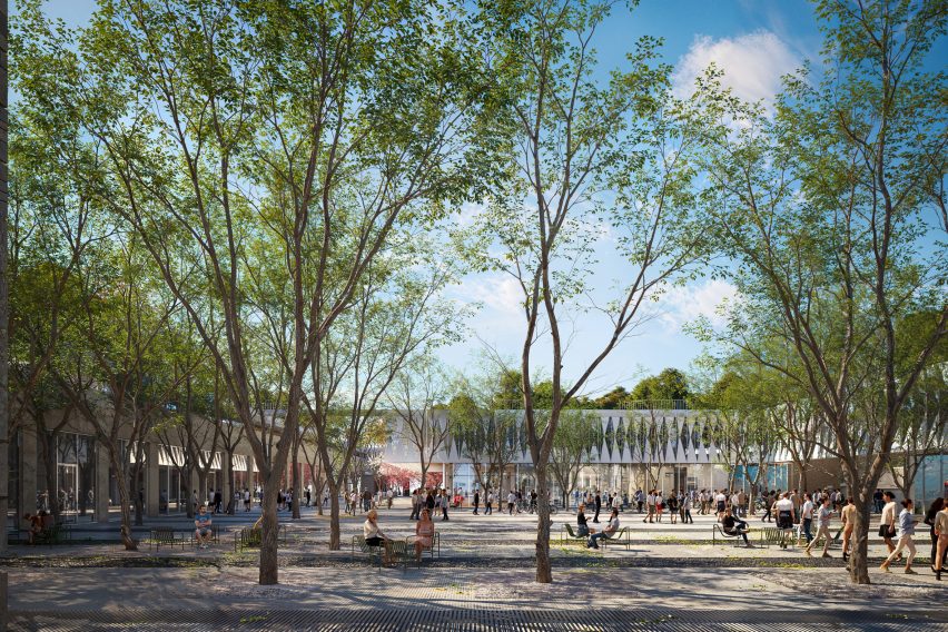 Public space by Stefano Boeri Architetti