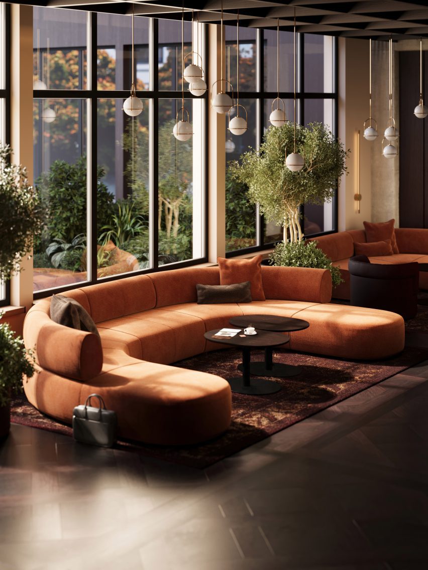 Terrain modular seating by Webb for Connection