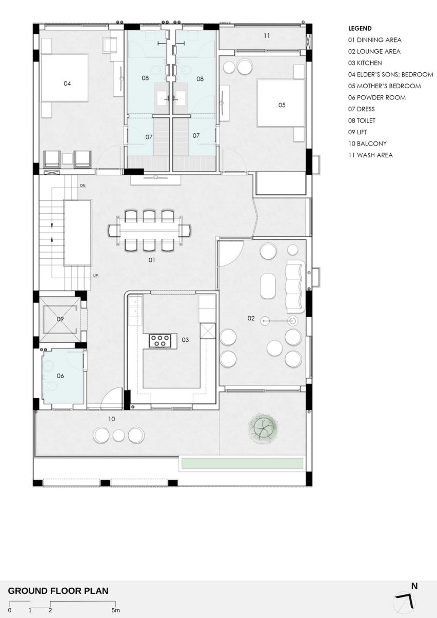 Plans of The Art House New Delhi by Spaces Architects @KA