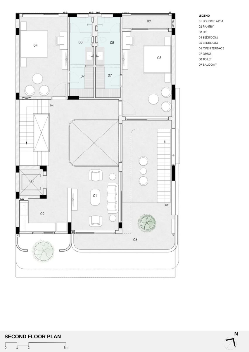 Plans of The Art House New Delhi by Spaces Architects @KA