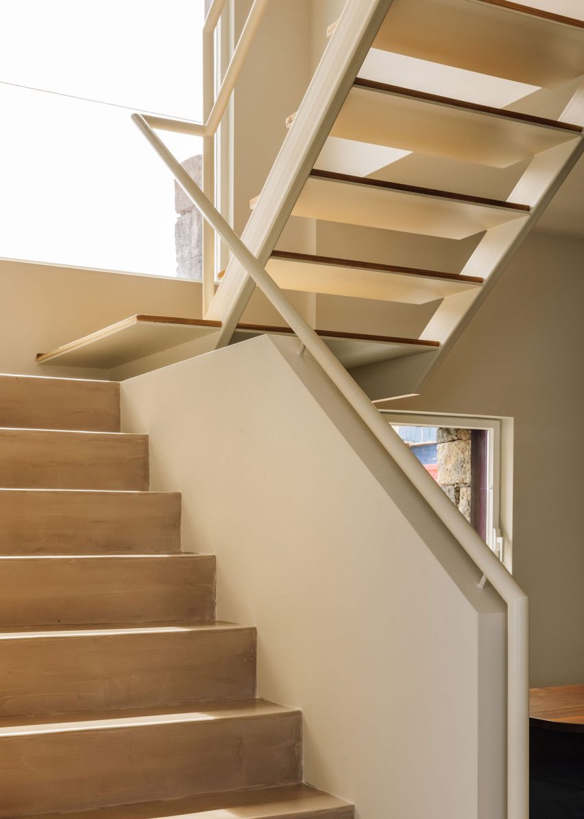 The Blue House Atelier Backlar staircase