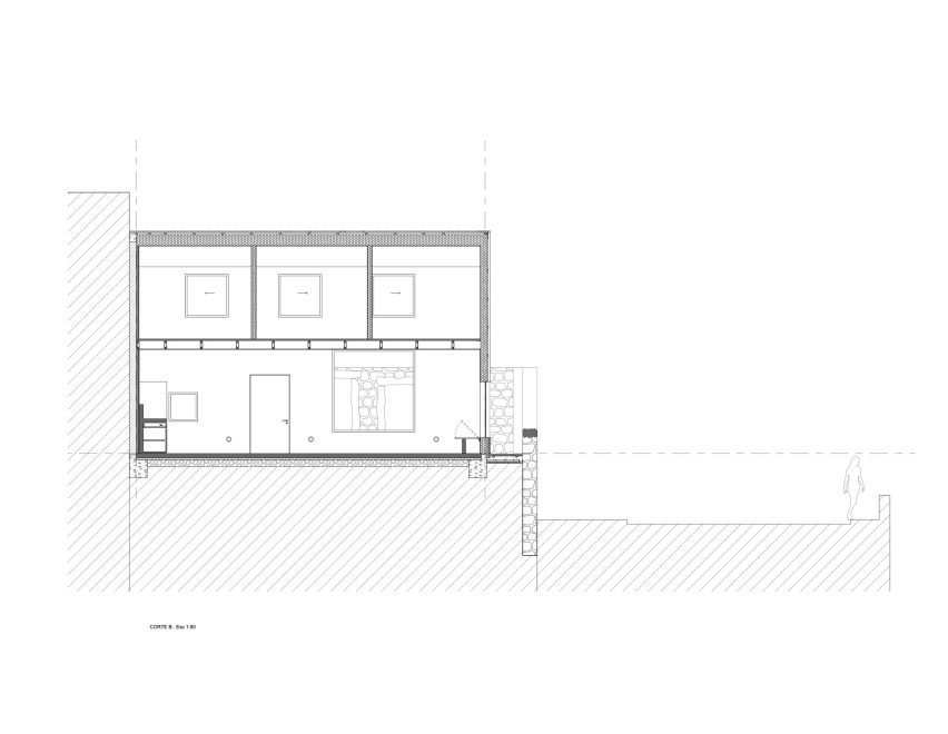 The Blue House Atelier Backlar section
