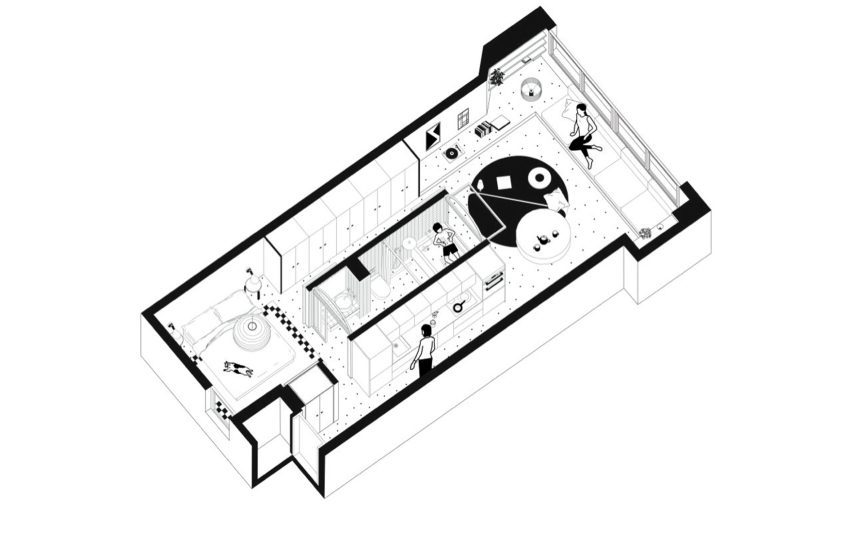 Turo Park Sigla Studio floorplans