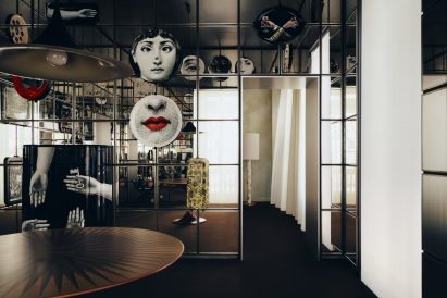 Interior of Fornasetti store