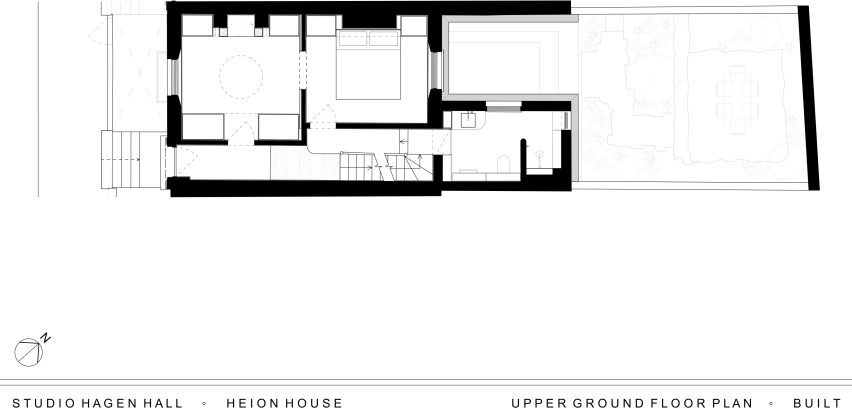 Upper ground floor plan