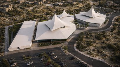 Render of a culture centre