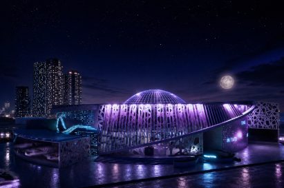 Render of a gaming centre