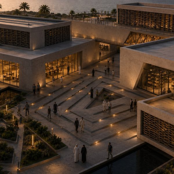 Render of a museum