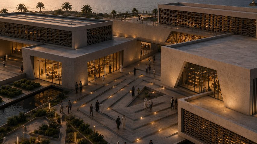Render of a museum