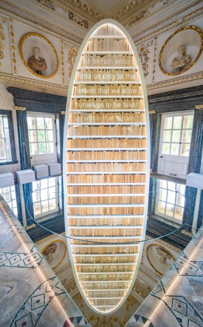 Photo of the Library of the Four Winds by Es Devlin
