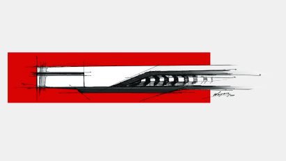 Ferrari and HP illustration