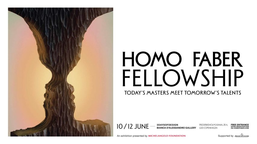 Graphic for the Homo Faber Fellowship
