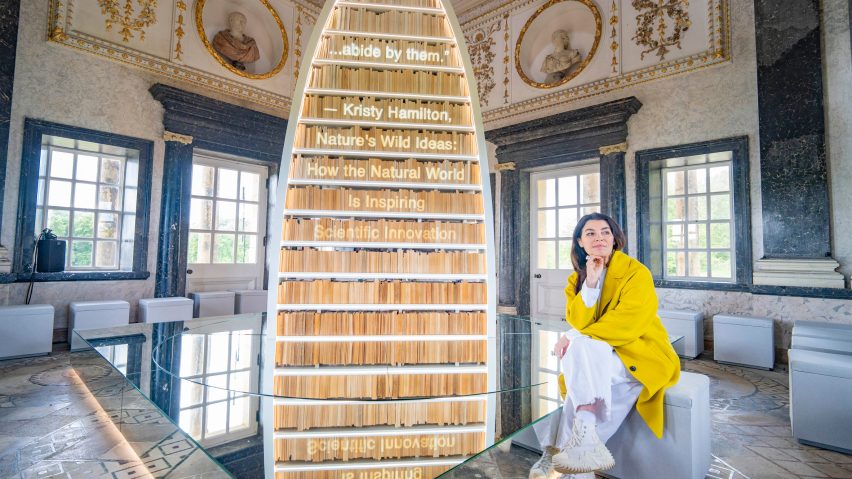 Photo of the Library of the Four Winds by Es Devlin