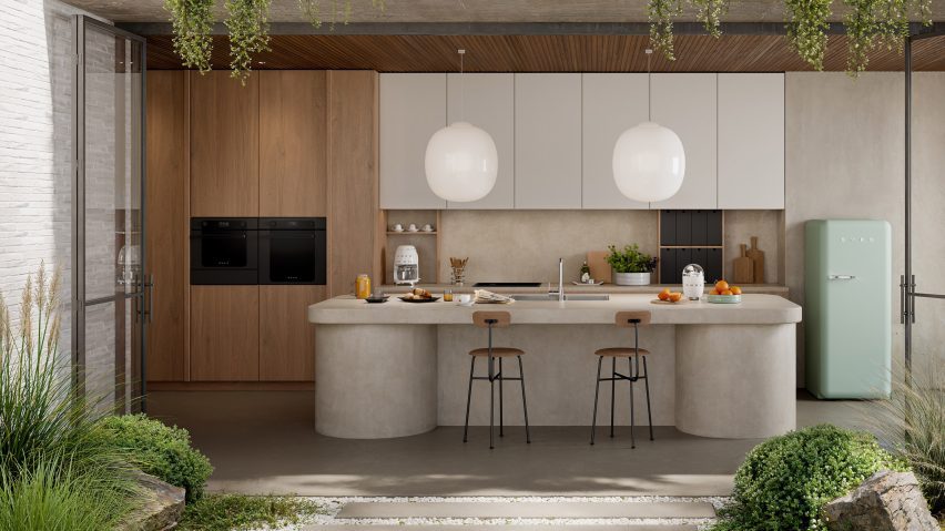 Photo of a kitchen