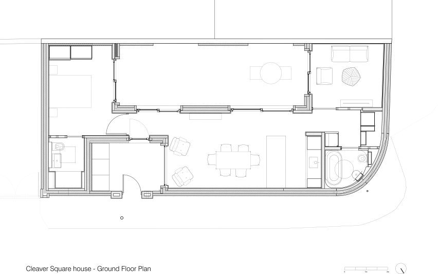 IBLA Walled Courtyard Ground Floor plan