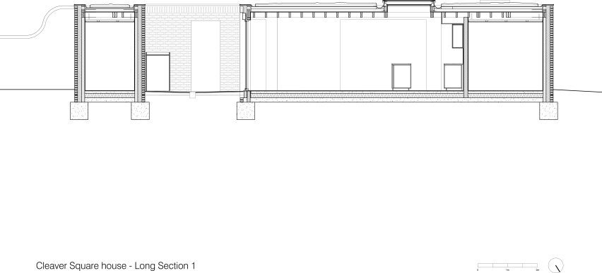 IBLA Walled Courtyard Section