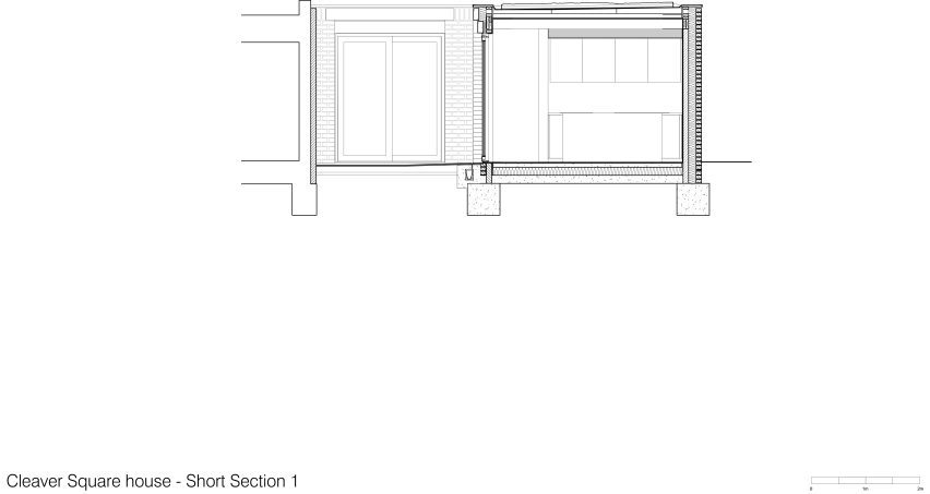 IBLA Walled Courtyard Short Section
