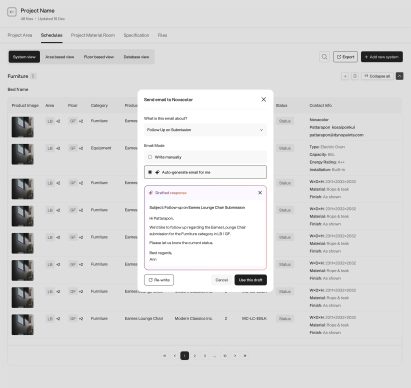 Avoice platform screenshot