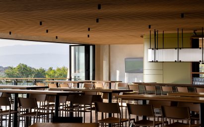 Azteca Stadium lounge with terrace