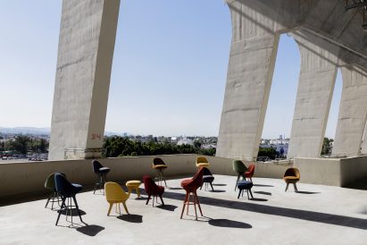 Chromatic custom furniture for Azteca Stadium