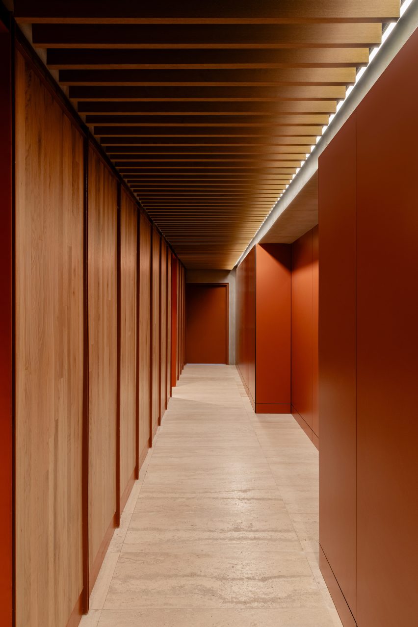 Azteca Stadium interiors